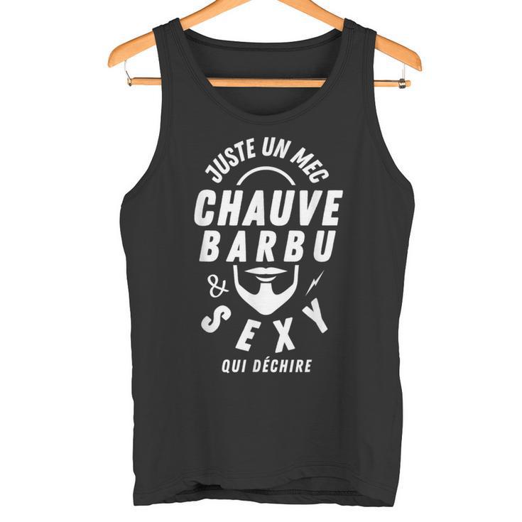Homme Chauve Barbu Etexy Humour Homme Calvitie Débardeur e