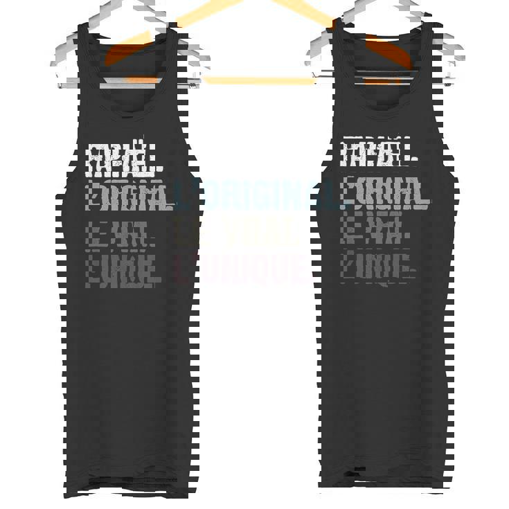 Homme Humour Idée Cadeau Personnalisé Prénom Raphaël Débardeur e