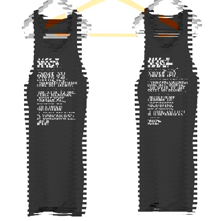 Homme Humour Prénom Personnalisé Mickael Définition Débardeur e