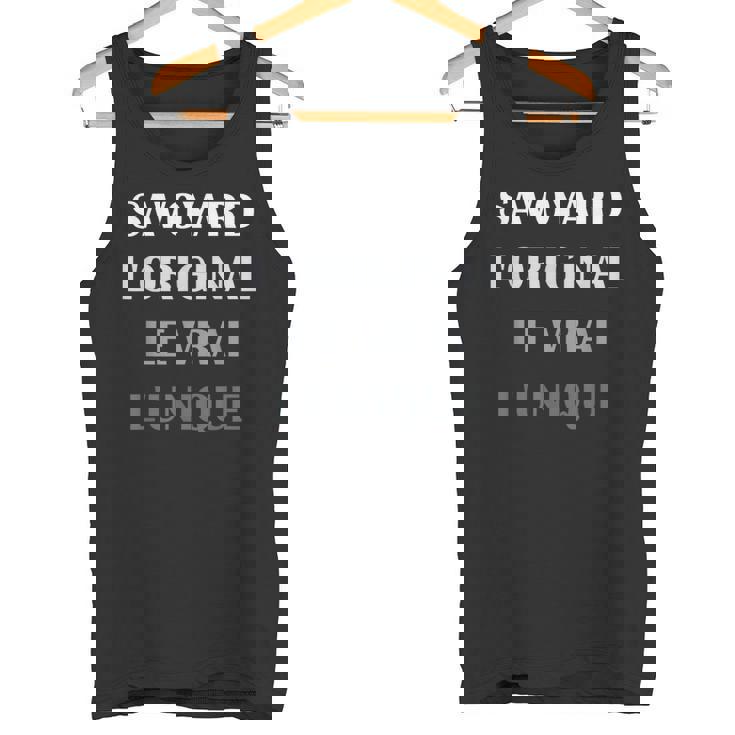 Humouravoie Homme L'original Lerai L'uniqueavoyard Débardeur e