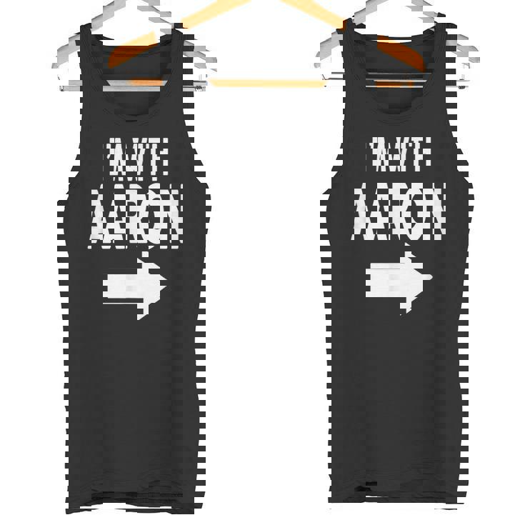 I'm With Aaron 名前 Aaron タンクトップ