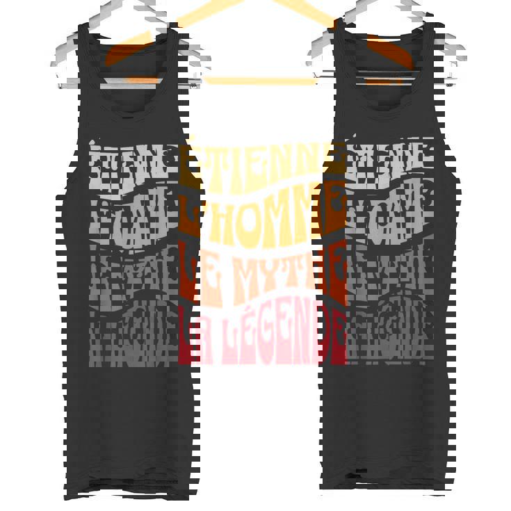 Idée-Cadeau Prénom Personnalisé Étienne Homme Mythe Légende Débardeur e