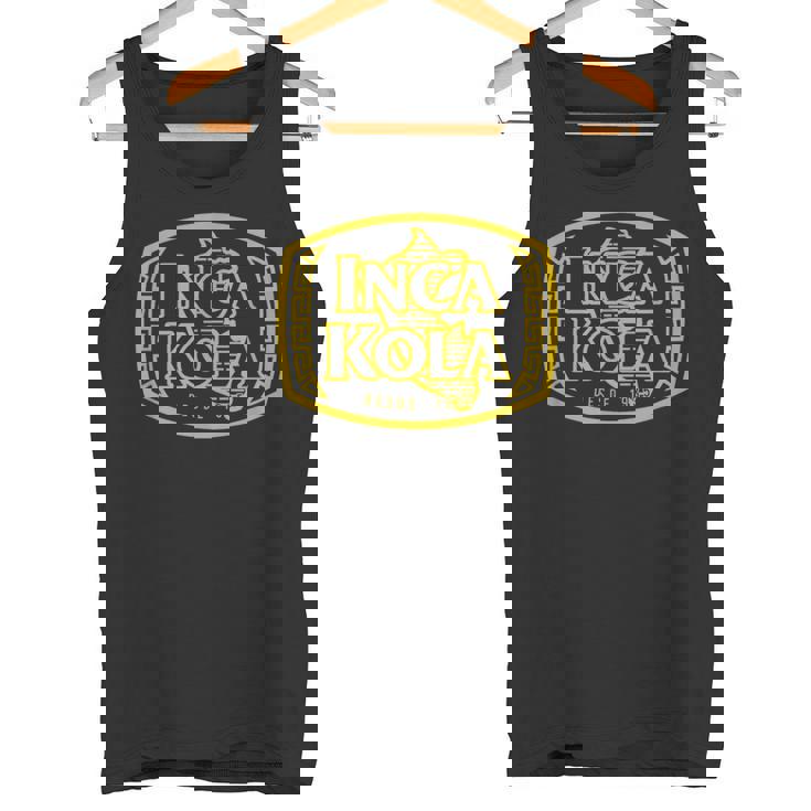 Inca Kola ペルーゴールデンコーラ バブルガムクリーム ソーダ ゴールド タンクトップ