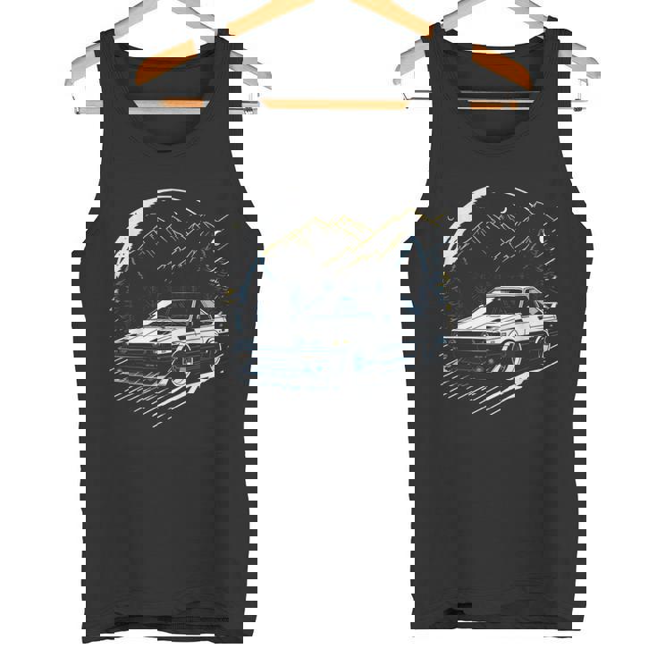 Jdm ドリフト アニメ 漫画 車 八六 タンクトップ