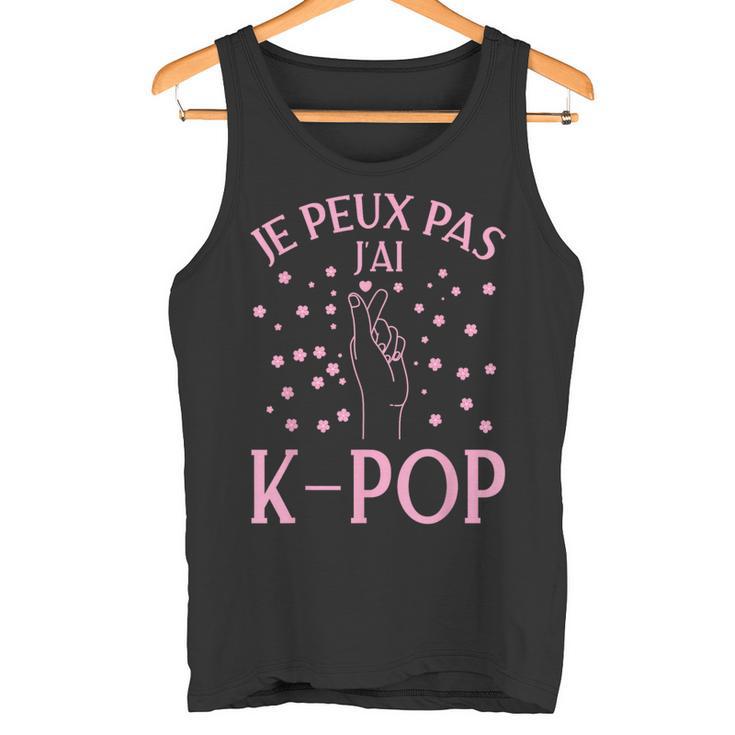 Je Peux Pas J'ai K-Pop Coréen Débardeur e