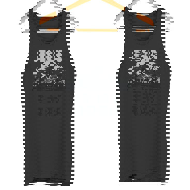 Jesus Is My Rock – Psalm 62 タンクトップ