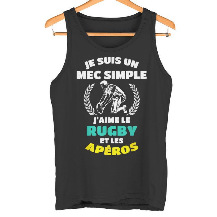 Débardeur Rugby Dans Le Sang Devant Le Stade Français ! - T-shirt Décontracté Fan De Rugby