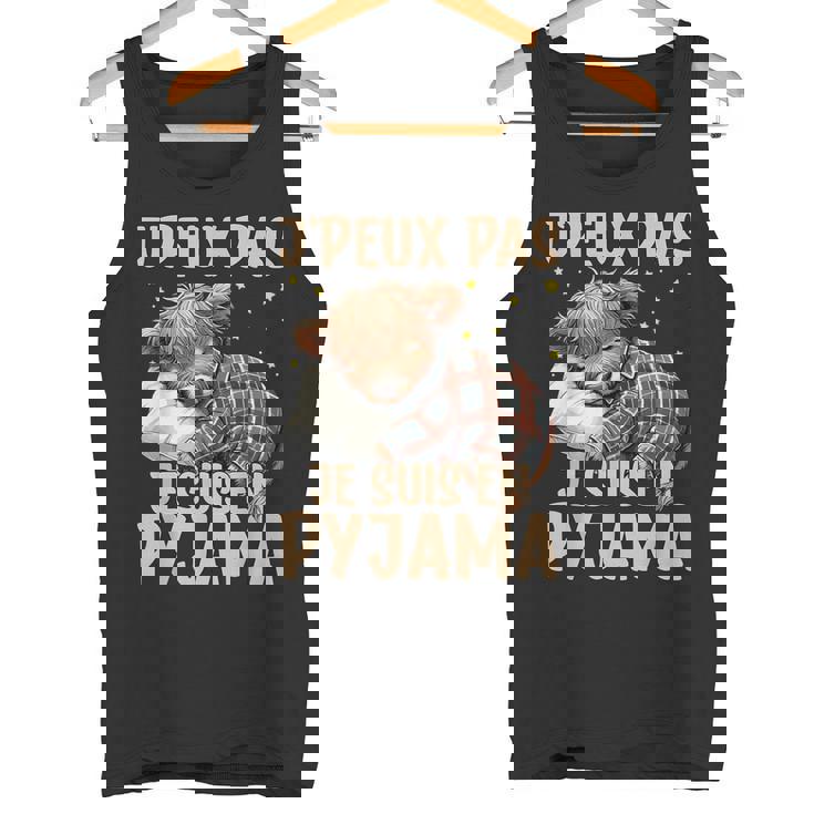 J'peux Pas Jeuis En Pyjamaache Highland Chemise De Nuit Débardeur e