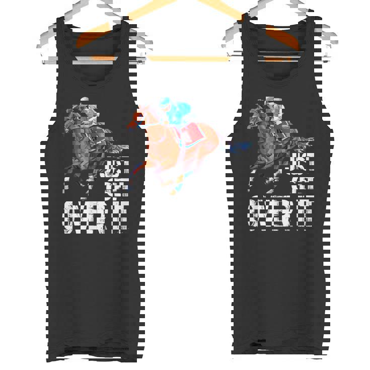 Just Get Over It 馬ショー ジャンピング乗馬 タンクトップ