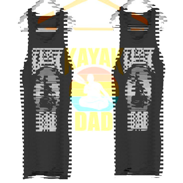 Kayak Papà Kayakista Kayak Hobby Kayak Padre Papà Papà Papà Canotta