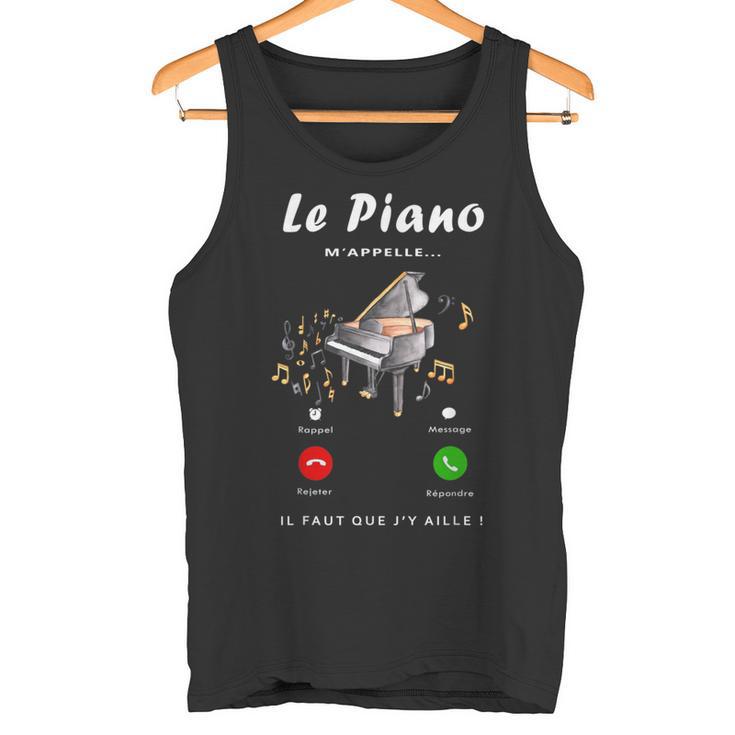 Le Piano M'appelle Cadeau Fan De Piano Cadeau Pianiste Débardeur e