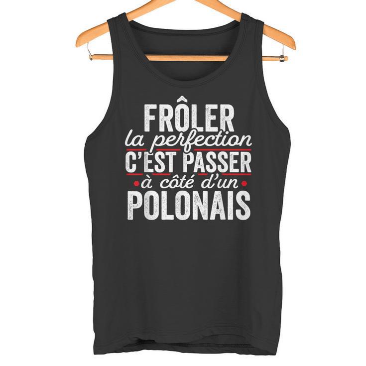 Le Polonais Parfait Cadeau Humour Pologne Débardeur e