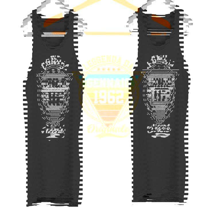 Leggenda Da Gennaio 1962 64 Compleanno Regali Donna Uomo Canotta