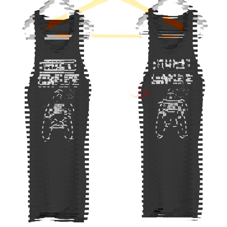 Level 1 完全 1St Wedding Anniversary First Year Him Her タンクトップ