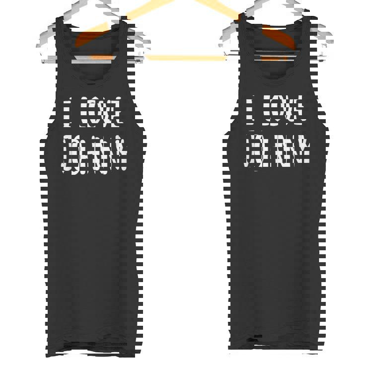 I Love Johnny Love John タンクトップ