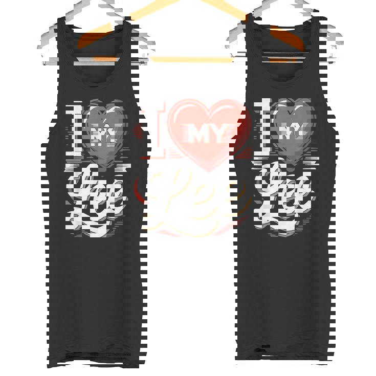 I Love My Lee 名前 Lee タンクトップ