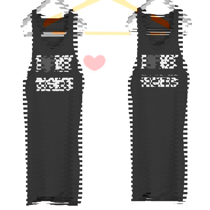 I Love My Tights タイツが大好き タンクトップ