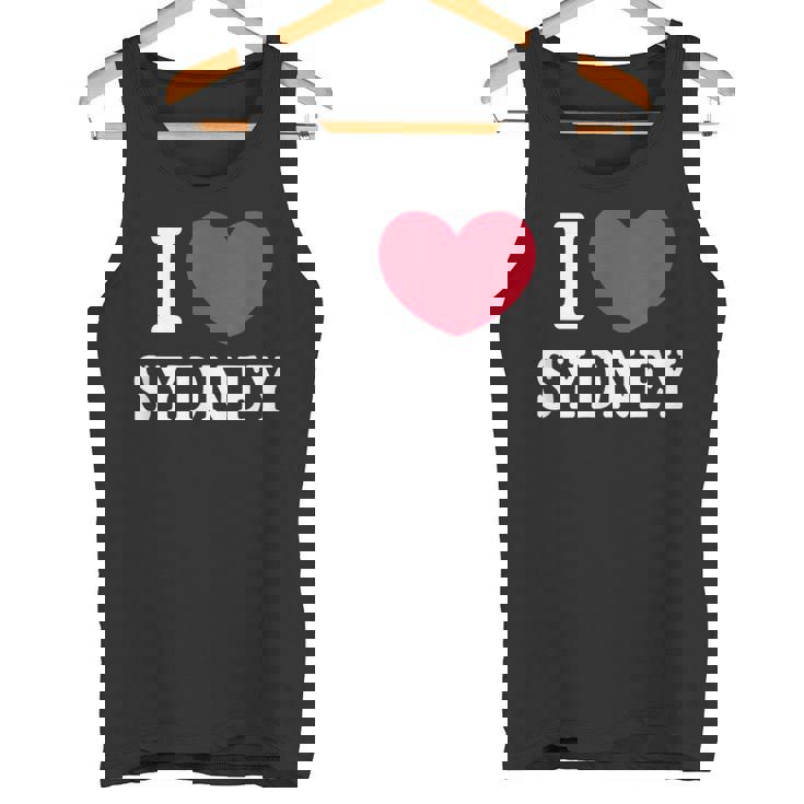 I Loveydney シドニーが大好き タンクトップ