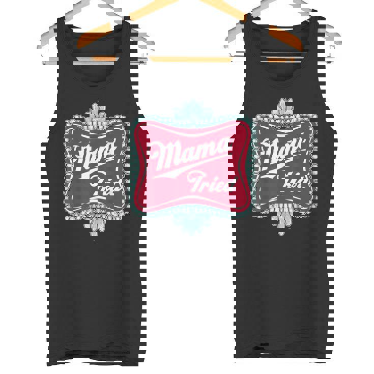 Mama Tried Country Mama Southern Outlaw Music Small Tank Top