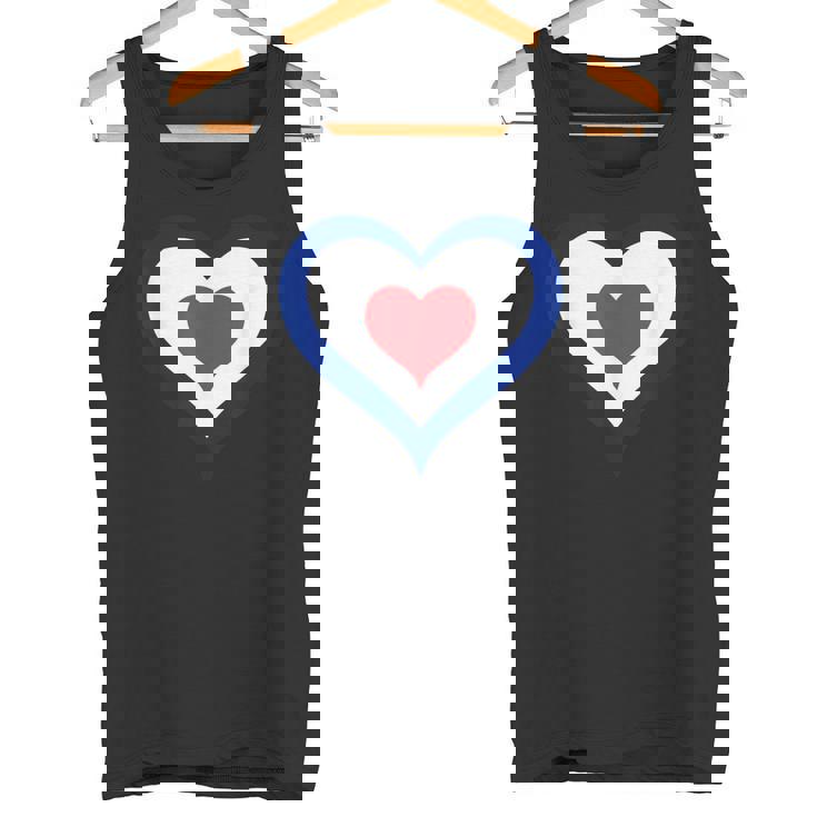 Mod Roundel Heart Raf スクーター ライフモッズ タンクトップ