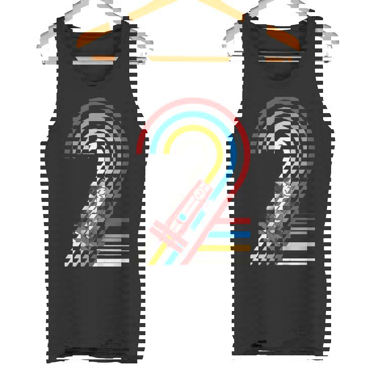 Niños 2 Años Coche De Carreras Para Niño Delegundo Cumpleaños Camiseta sin mangas