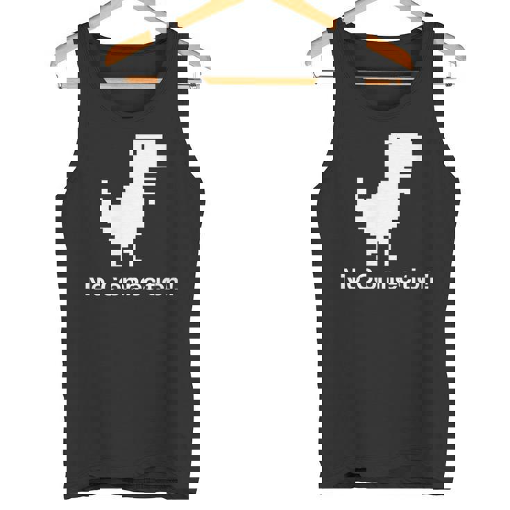 No Internet Dinosaur- No ConnectionChrome Brower タンクトップ