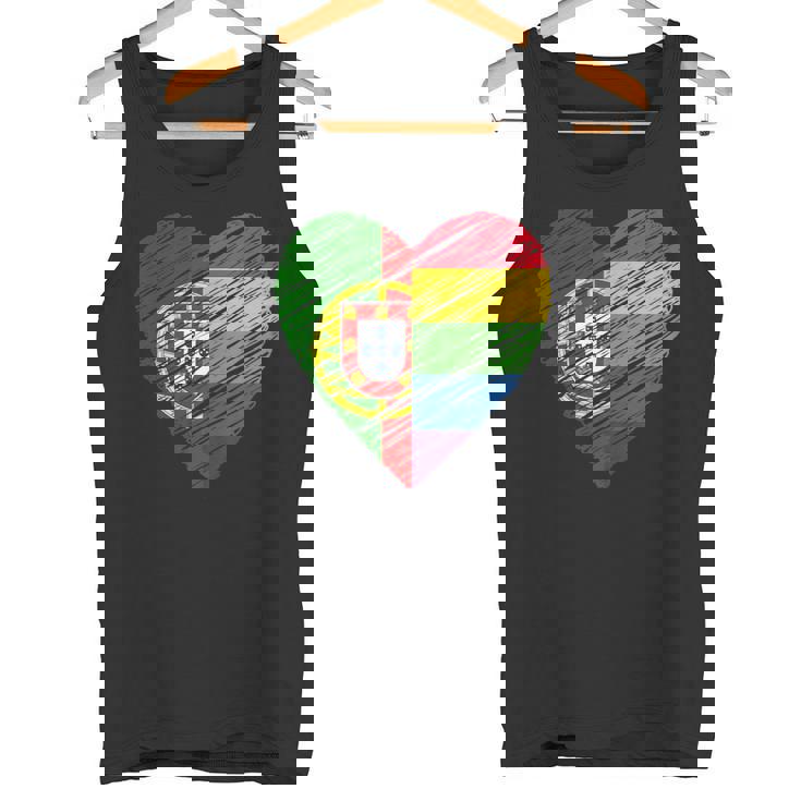 Orgullo Gay Lgbtq Portugal Camiseta sin mangas