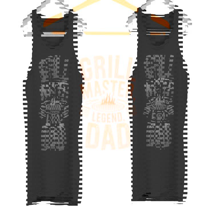 Papà Maestro Griglia Leggenda Umorismo Barbecue Canotta