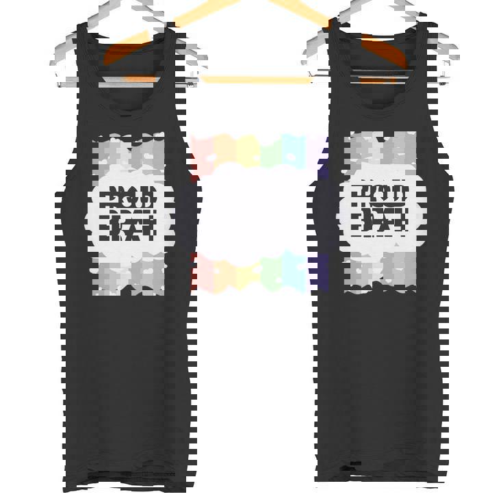 Proud Brah ゲイプライドフラッグ ジェンダー平等 パステルブラ 長袖tシャツ タンクトップ