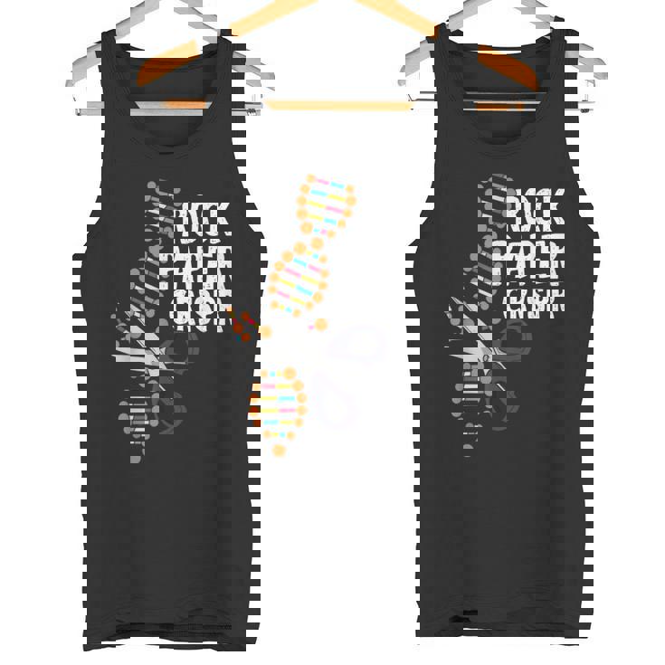 Rock Paper Crispr Dna 生物学者 遺伝子工学 タンクトップ