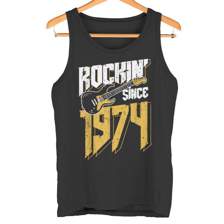 Rockin'ince 1974 Éventail De Musique Rockintage 48E Anniversaire Débardeur e