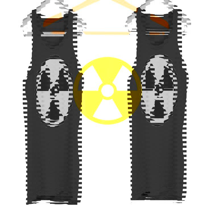 Símbolo De Peligro De Radiación Biohazard Nuclear Camiseta sin mangas