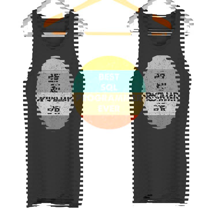 Sql プログラマーシャツ タンクトップ