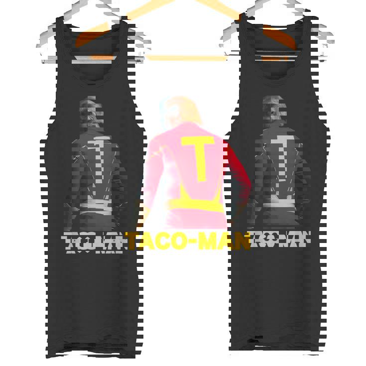 Taco-Man 面白い 反トランプ ハロウィーン 政治的コスチュームアイデア タンクトップ