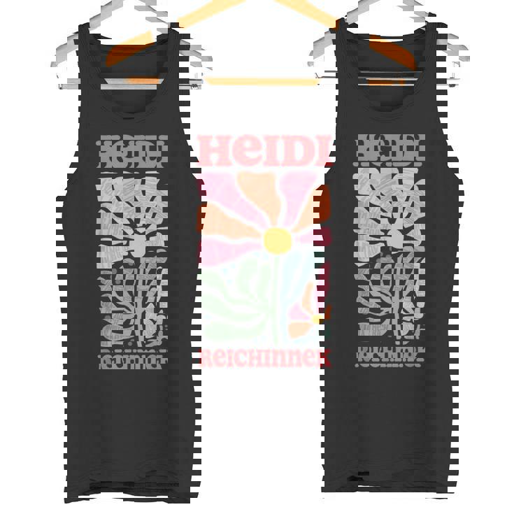 Tax The Rich ファン記事 左 Merch ハイジ・ライチネク タンクトップ