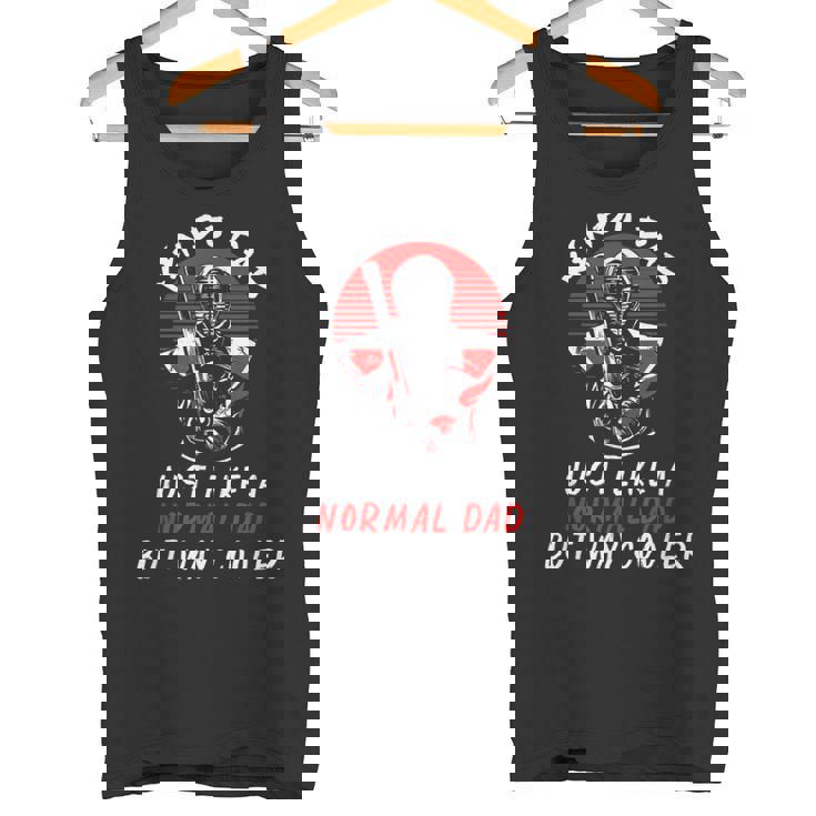 Uomo Kendo Papà Giappone Arti Marziali Padre Combattente Guerriero Giapponese Canotta