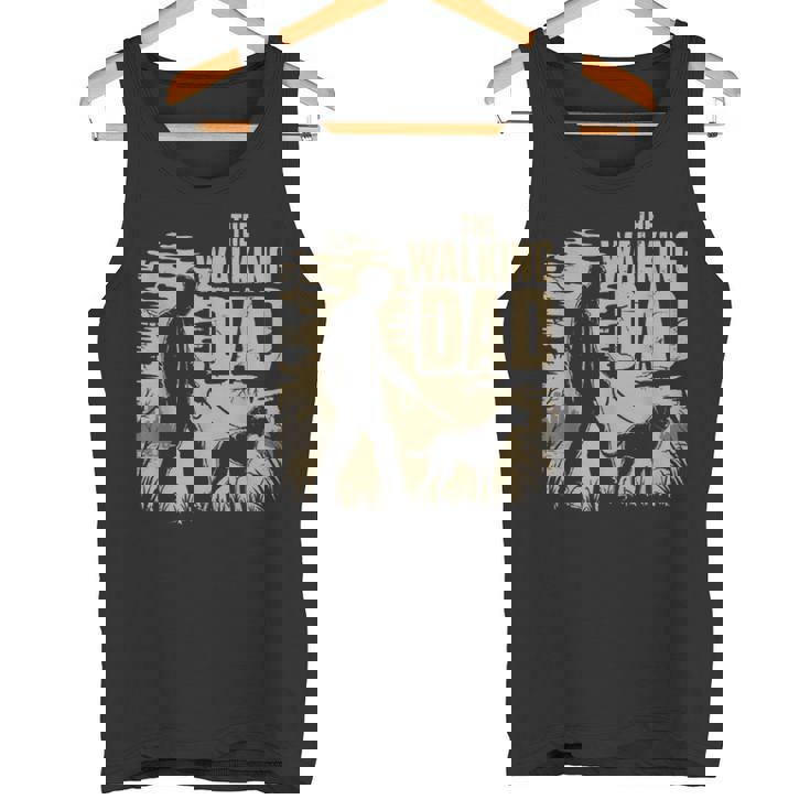 Uomo The Walking Dad Per Festa Del Papà Gassi Camminare E Cani Papà Canotta