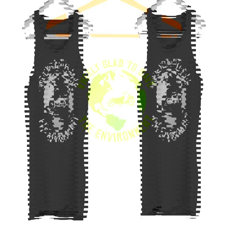 Wheelye Alegra Dealvar El Medio Ambiente Cargo Cargobike Camiseta sin mangas