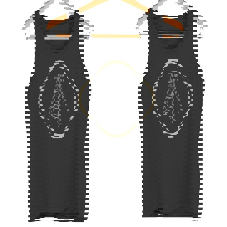 Working Bear クマと道具のシルエット タンクトップ