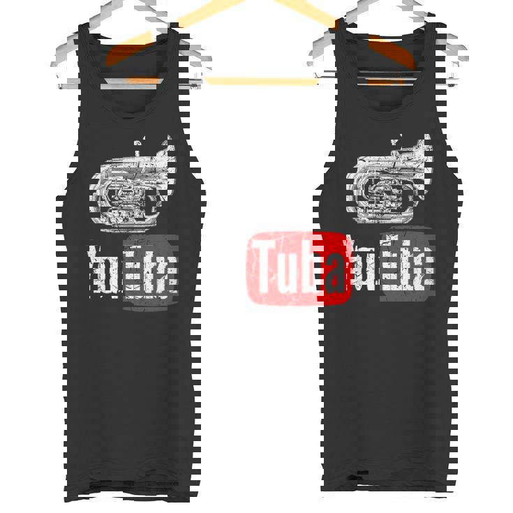 You Tuba 面白いマーチングバンド ヴィンテージ チューバ ユーフォニアム タンクトップ