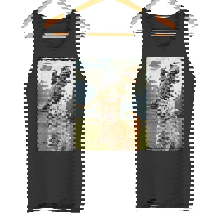 おもしろ猫 ゴリラ 恐竜 Ufo ミーム 不条理なユーモアシーン タンクトップ