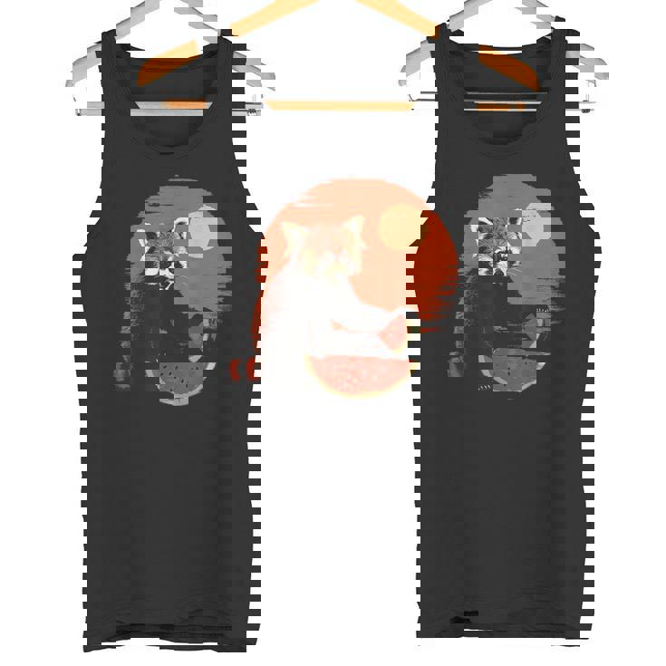 かわいいリトルパンダ くまの子 レッサーパンダ ベビーパンダ タンクトップ