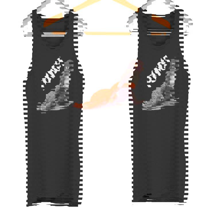 かわいい赤ちゃん猿の名前付きパンチシャツパンチモンキーサポーター タンクトップ