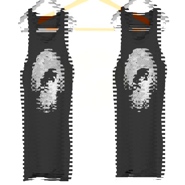 きつね 北海道 ムーンフォックスジャンプ 動物の自然を探している タンクトップ