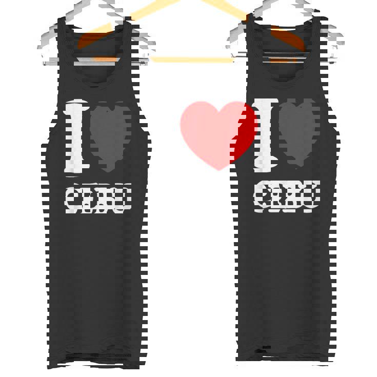 アイラブセブ、フィリピン、フィリピン タンクトップ