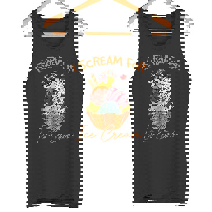 アイ・スクリーム・フォー・アイスクリーム タンクトップ