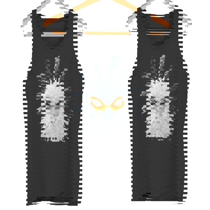 アクリル画アート ヘビクイワシ デザイン 長袖tシャツ タンクトップ