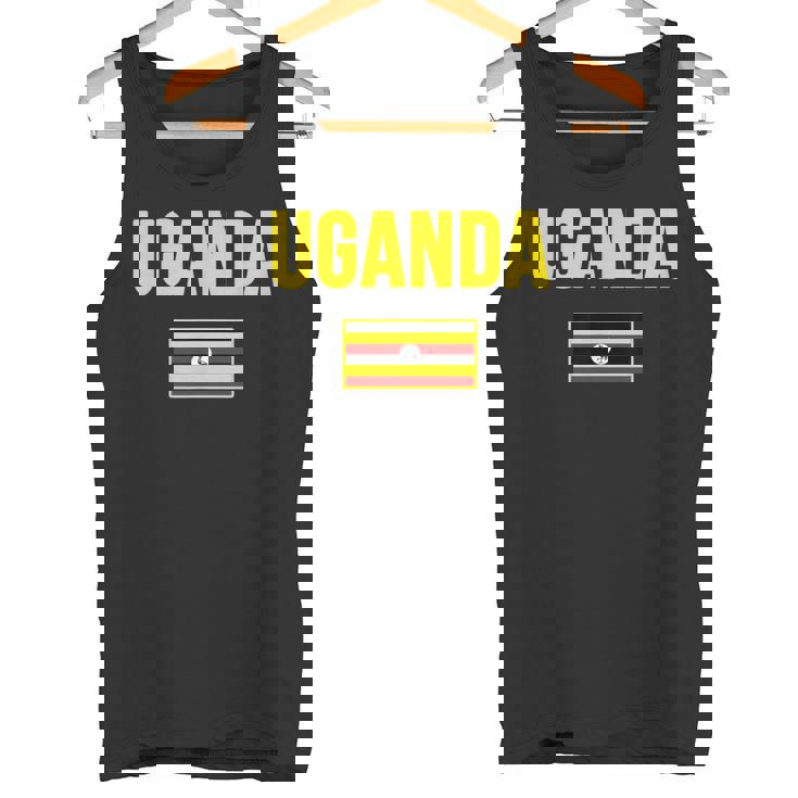 ウガンダ ウガンダの国旗 タンクトップ