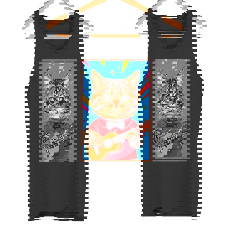 ウクレレ猫 タンクトップ