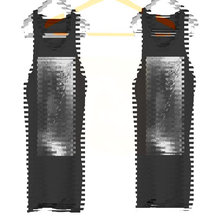 オディロン・ルドン著「そして彼にかかった彼の名は死だった」 タンクトップ